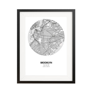 map poster