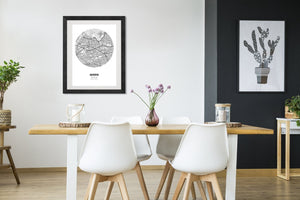 Queens Map Poster - 18 by 24" City Map Print